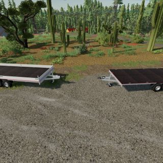 Eu Platform Trailer X M V Fs Mod Farming Simulator Mod