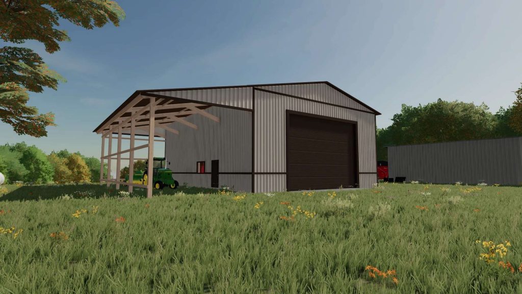 Placeable Shed V1000 Fs22 Mod Farming Simulator 22 Mod