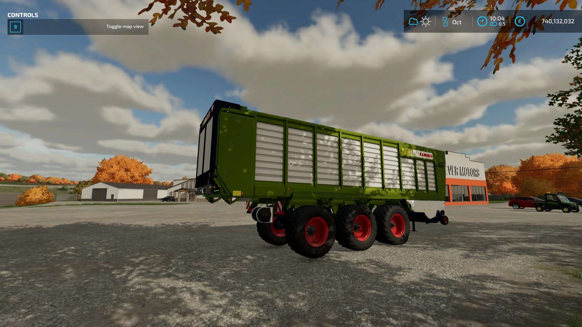 Claas Cargos 9400 9600 V1002 Fs22 Mod Farming Simulator 22 Mod 5580