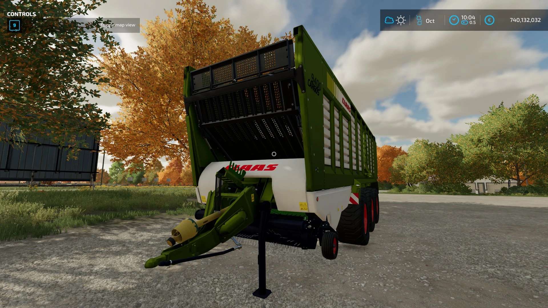 Claas Cargos 9400 9600 V1002 Fs22 Mod Farming Simulator 22 Mod 8781