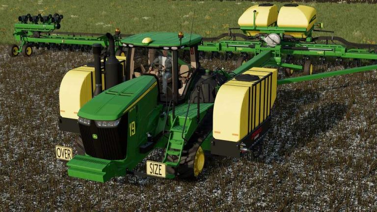 John Deere 9r 9rt 9rx řady 2019 V10 Fs22 Mod Farming Simulator 22 Mod 9937