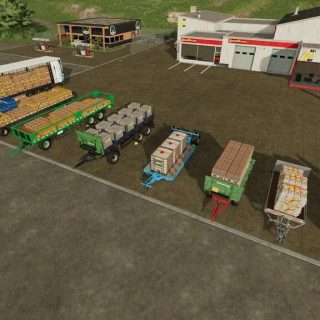 Autoload Stock Trailer Pack v1.0.5.1 FS22 Mod / Farming Simulator 22 mod