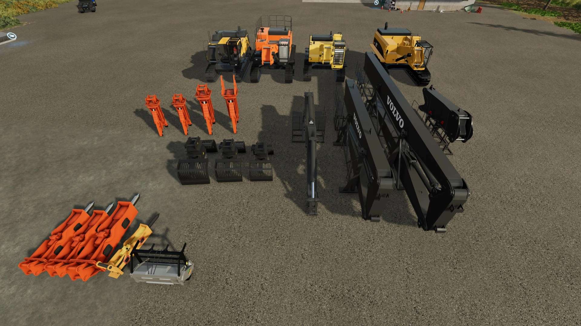 farming simulator 2015 road construction mods