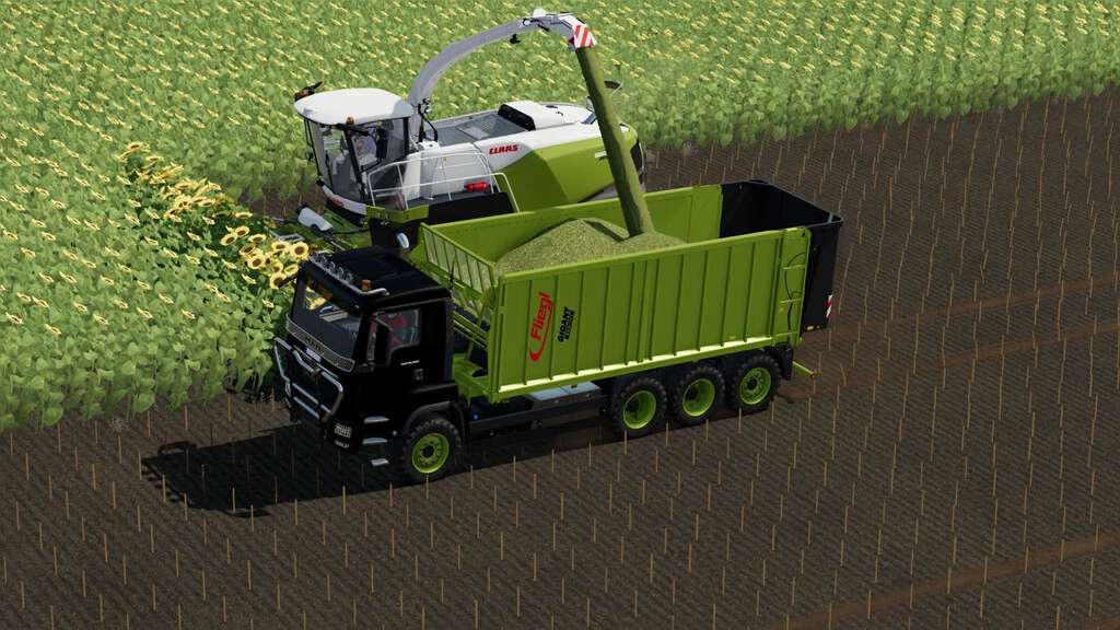 Man Tgs Fliegl Agrotruck V1000 Fs22 Mod Farming Simulator 22 Mod 3496