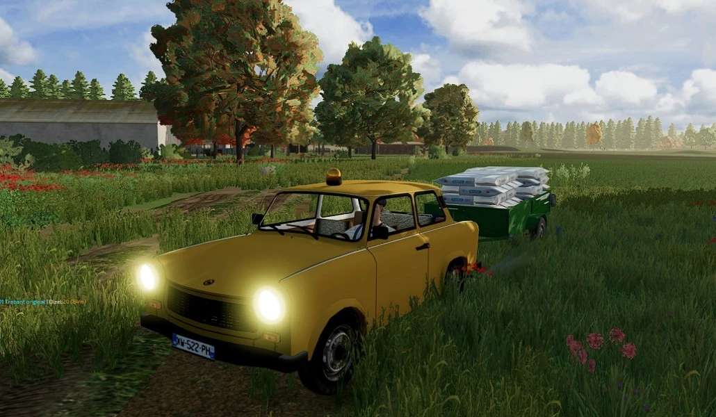 Trabant 601 V1000 Fs22 Mod Farming Simulator 22 Mod 2594