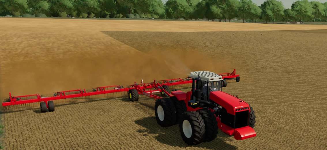 Bourgault XR770 Harrow v1.0.0.0 FS22 Mod / Farming Simulator 22 mod