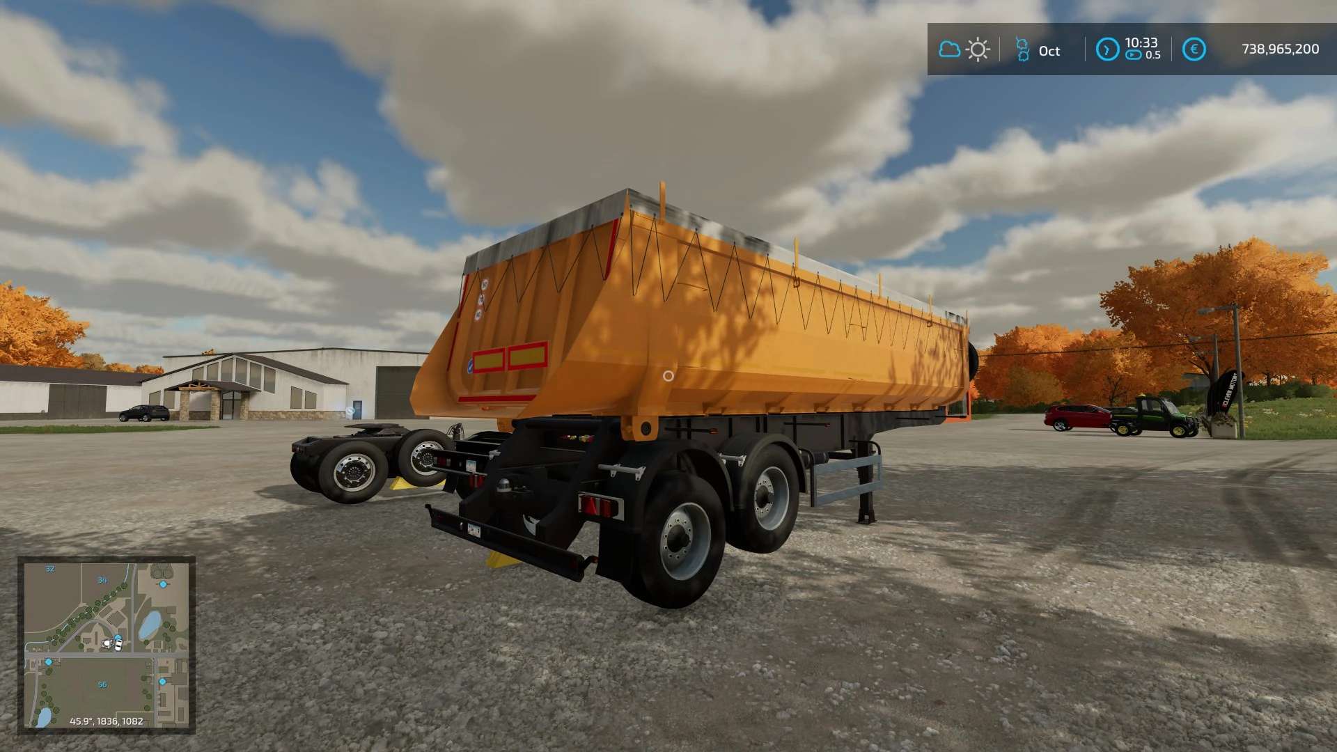 Nefaz Roadtrain 2 Axle Doly V1000 Fs22 Mod Farming Simulator 22 Mod 0377