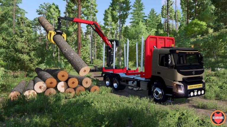 Volvo Fmx Forestry V1000 Fs22 Mod Farming Simulator 22 Mod 3755
