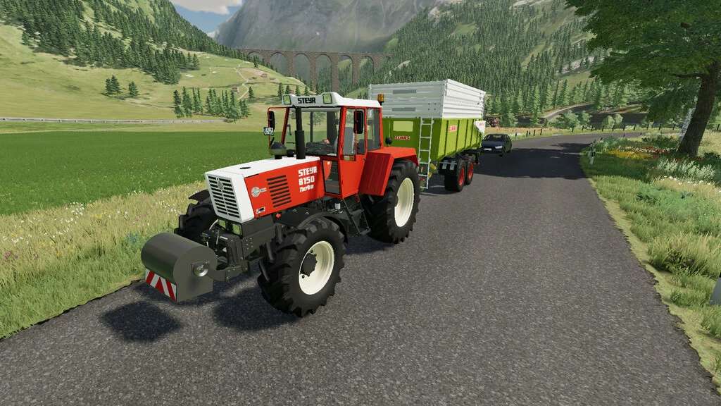 Steyr 8150 V1000 Fs22 Mod Farming Simulator 22 Mod 1570
