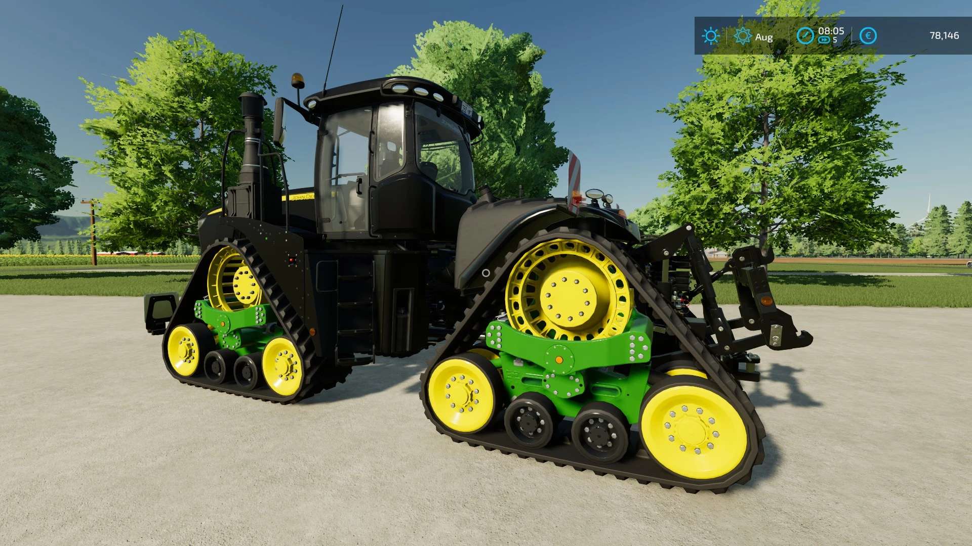 John Deere 9rx Black Beauty V1000 Fs22 Mod Farming Simulator 22 Mod 6825